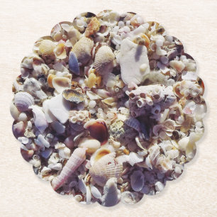 Seashells Kartonnen Onderzetters