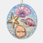 Seashells Keramisch Ornament (Links)