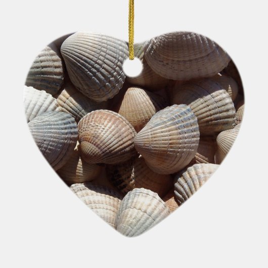 Seashells Keramisch Ornament (Achterkant)