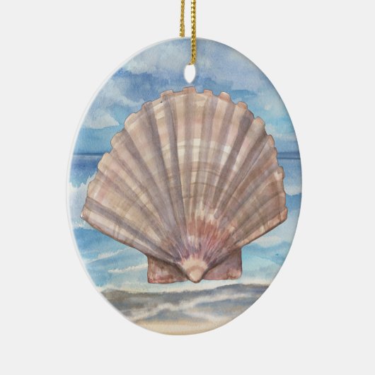 Seashells Keramisch Ornament (Rechts)