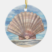 Seashells Keramisch Ornament (Voorkant)