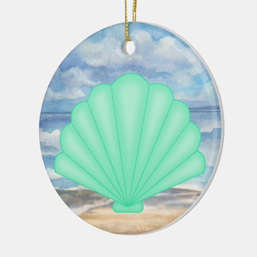 Seashells Keramisch Ornament (Links)