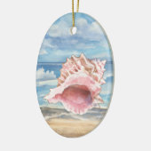 Seashells Keramisch Ornament (Links)