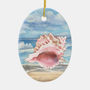 Seashells Keramisch Ornament