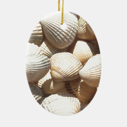 Seashells Keramisch Ornament (Achterkant)