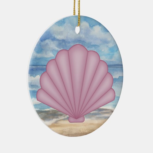 Seashells Keramisch Ornament (Rechts)