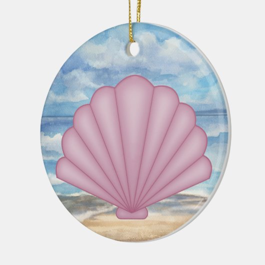 Seashells Keramisch Ornament (Links)