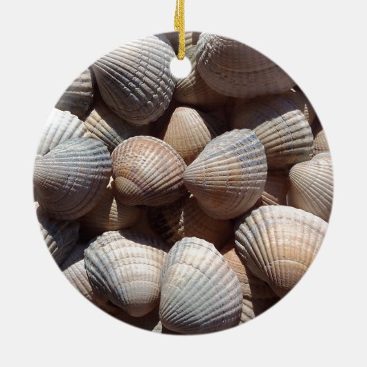 Seashells Keramisch Ornament (Achterkant)
