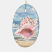 Seashells Keramisch Ornament (Links)