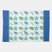 Seashells Kitchen Dish Towel Theedoek (Horizontaal)