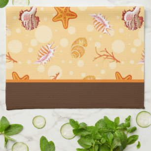Seashells Kitchen Dish Towel Theedoek