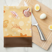 Seashells Kitchen Dish Towel Theedoek (Quarter Fold)