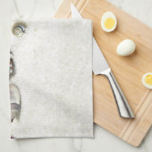 Seashells Kitchen Towel Theedoek (Quarter Fold)