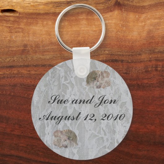 SeaShells & Lace Sleutelhanger (Voorkant)