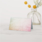 Seashells Living Zeeen Wedding Escort Place Cards Plaatskaartje (Achterkant)