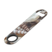 Seashells Love Summer Beach Tropical Exotic Shell Speed Flessenopener (Achterkant Gekanteld)