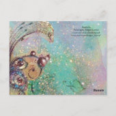 SEASHELLS / Magic Butterfy Plant Briefkaart (Achterkant)