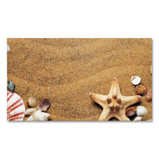 Seashells Magnetisch Visitekaartje (Voorkant)