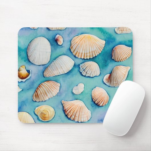 Seashells Mousepad Muismat (Met muis)