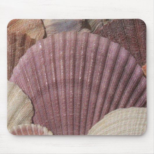 Seashells Mousepad Muismat (Voorkant)