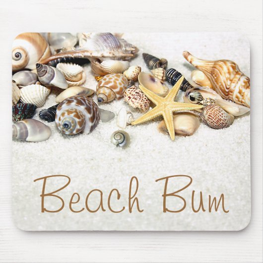 Seashells Mousepad Muismat (Voorkant)