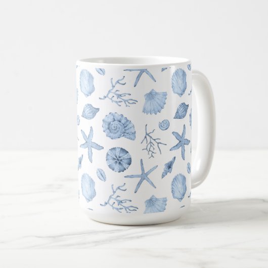 Seashells Mug Koffiemok (Voorkant rechts)