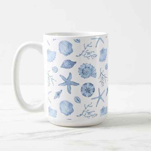 Seashells Mug Koffiemok (Links)