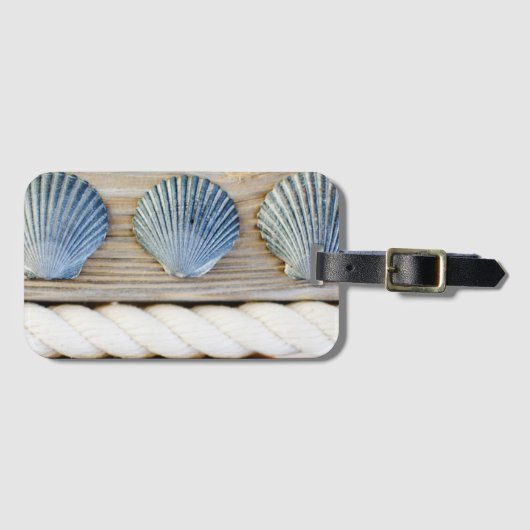 Seashells | New York City Bagagelabel (Voorkant (horizontaal))