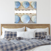 Seashells | New York City Canvas Afdruk (Insitu (Slaapkamer))