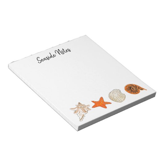 Seashells Notitieblok (Schuin)