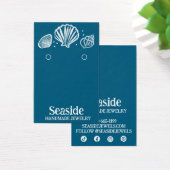 SEASHELLS Oorbel Ketting Sieraden Display Kaart (Bureau)