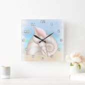 Seashells op de klok van de Beach (Huis)