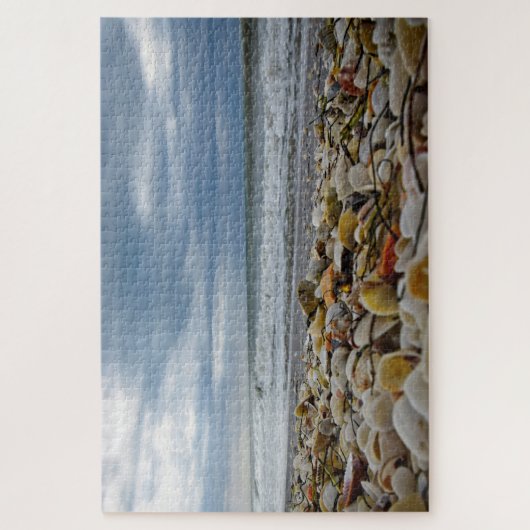 Seashells op de kust - 20x30 - 1014 pcs legpuzzel (Verticaal)
