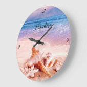 Seashells op het strand van het Zee Grote Klok (Hoek)