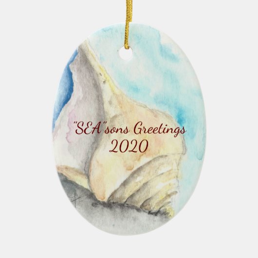 Seashells Ornament (Voorkant)