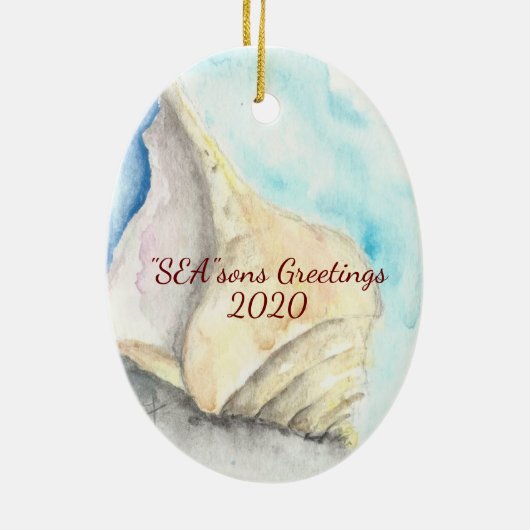 Seashells Ornament (Achterkant)