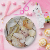 Seashells Papieren Bordje (Feest)