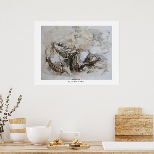Seashells Poster (Keuken)