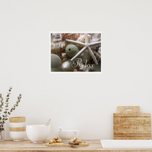 Seashells Print (Keuken)