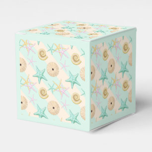 Seashells Retro Pastel Zee Life Bedankdoosjes