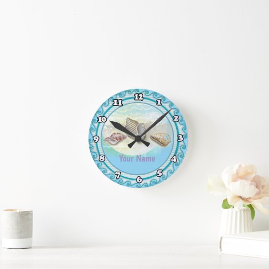 Seashells Ronde Klok (Huis)