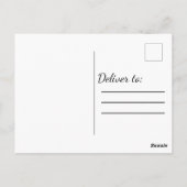 Seashells Sandy Beach Ocean Dank je Briefkaart (Achterkant)