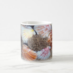 Seashells Shells Colorful Photography Art Koffiemok