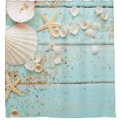 Seashells Shower Curtain Douchegordijn (Voorkant)