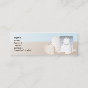 Seashells - Skinny Mini Visitekaartje