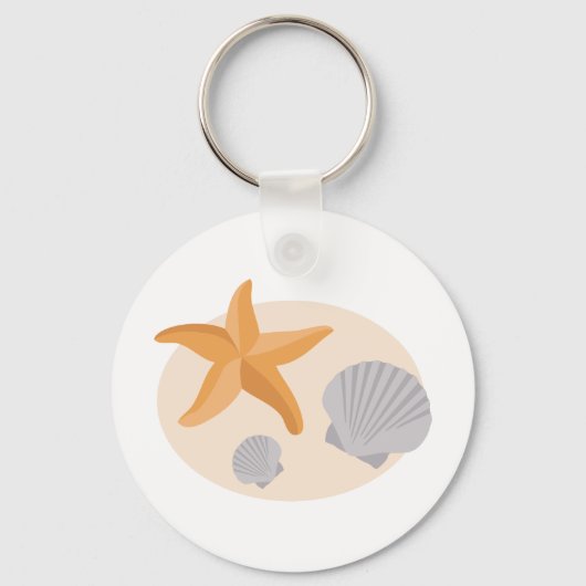Seashells Sleutelhanger (Voorkant)