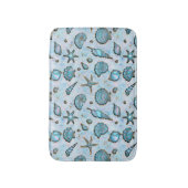 Seashells Starfish Waterverf Opal ID782 Badmat (Voorkant Verticaal)