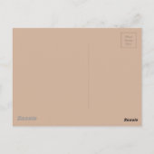 Seashells Summer, Happy Birthday Gefeliciteerd Briefkaart (Achterkant)