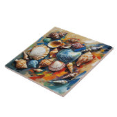 Seashells Tegeltje (Zijkant)