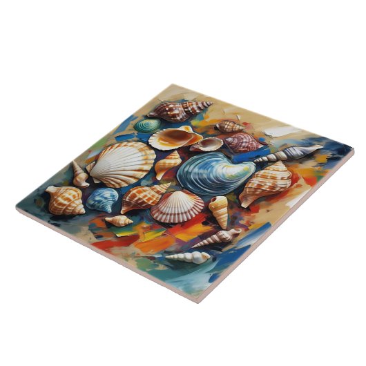 Seashells Tegeltje (Zijkant)